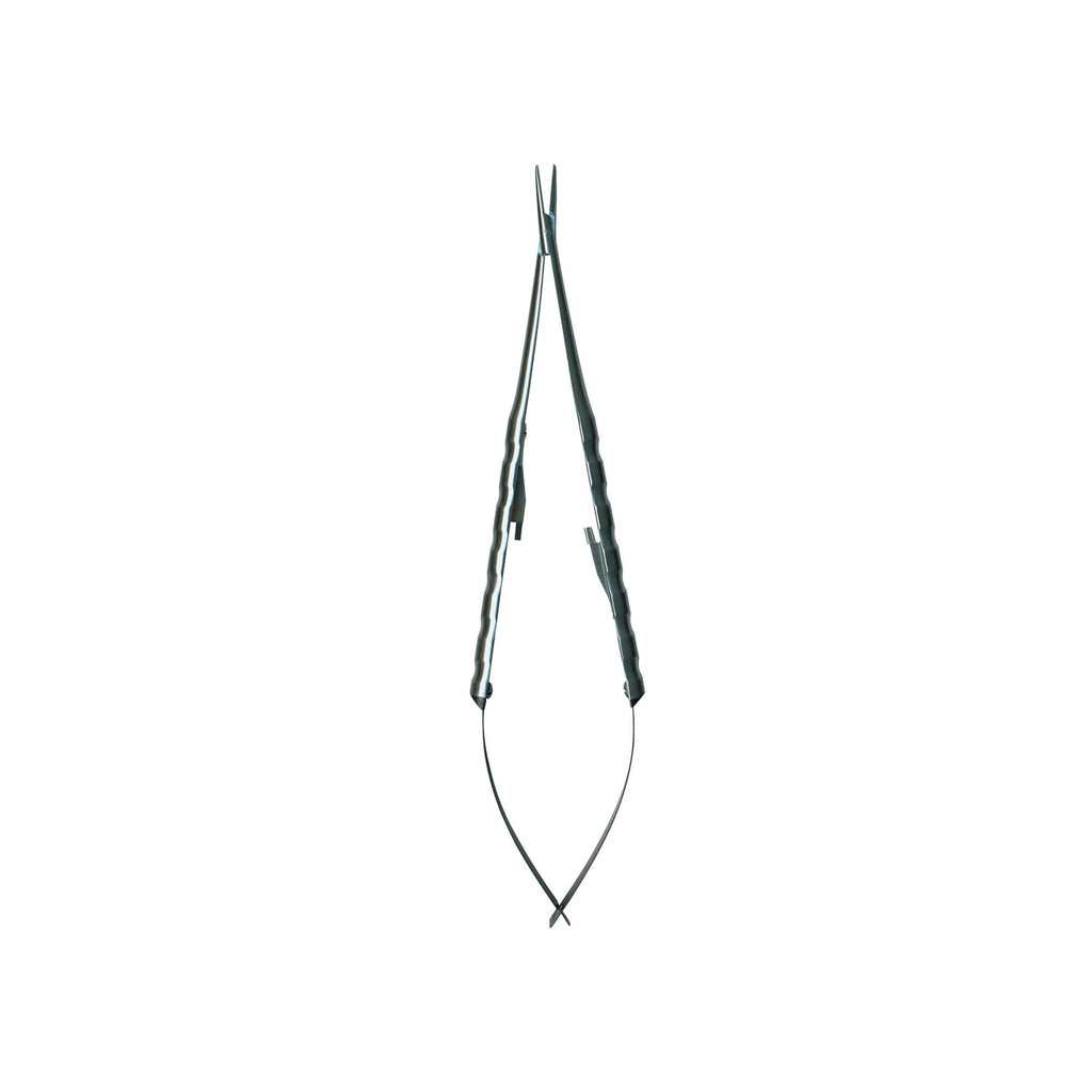 Diamond Dusted Castroviejo Microsurgical Needle Holder, Straight