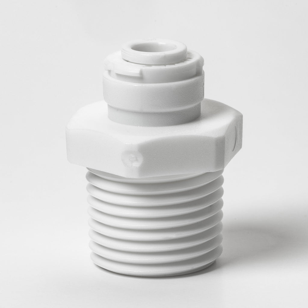 Male Adapter (1/2" NPT x 1/4" Quick-Connect Tubing)