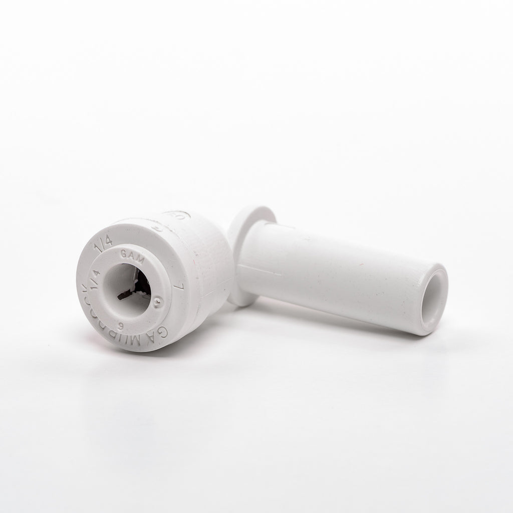 Swivel Plug-In Elbow (3/8" Stem x 1/4" Tubing)