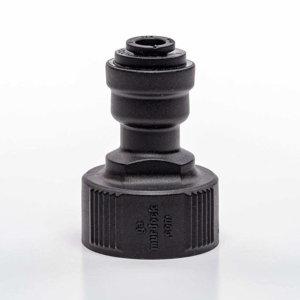 Garden Hose Adapter (3/4" Female Hose x 1/4" Tubing)