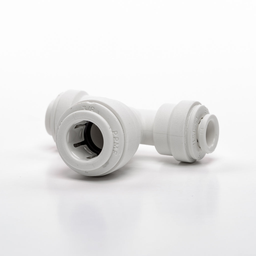 Union Tee (1/4" x 1/4" x 3/8" Tubing)