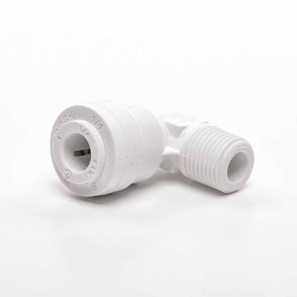 Male Elbow Adapter (1/8" NPT x 1/4" Tubing)