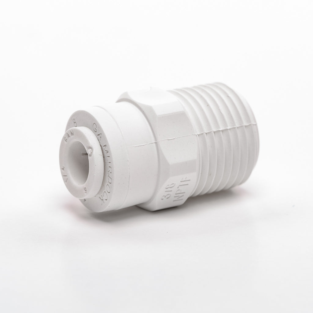 Male Adapter (3/8" NPT x 1/4" Tubing)