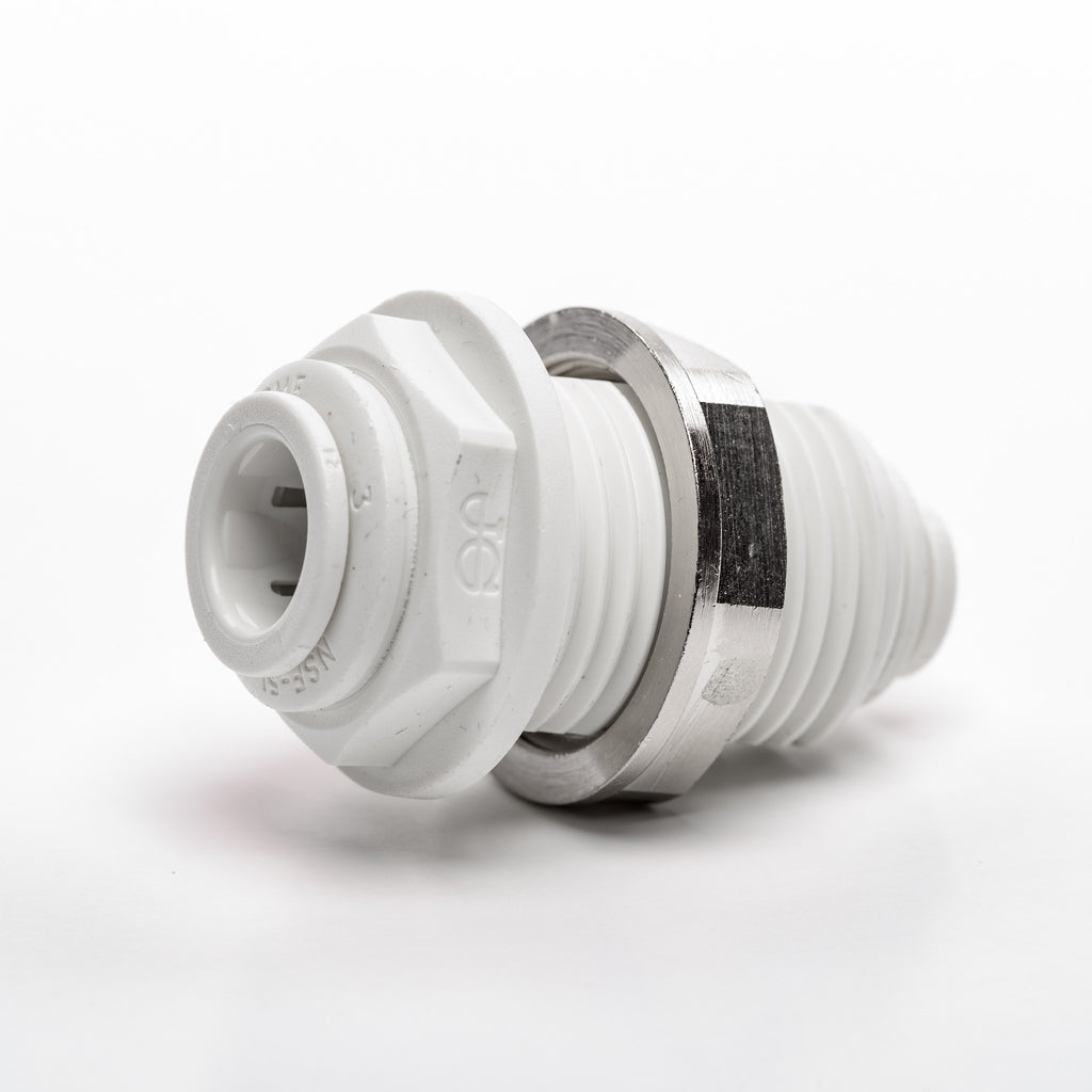 Bulkhead Reducer Fitting (1/4" x 3/8" Tubing)