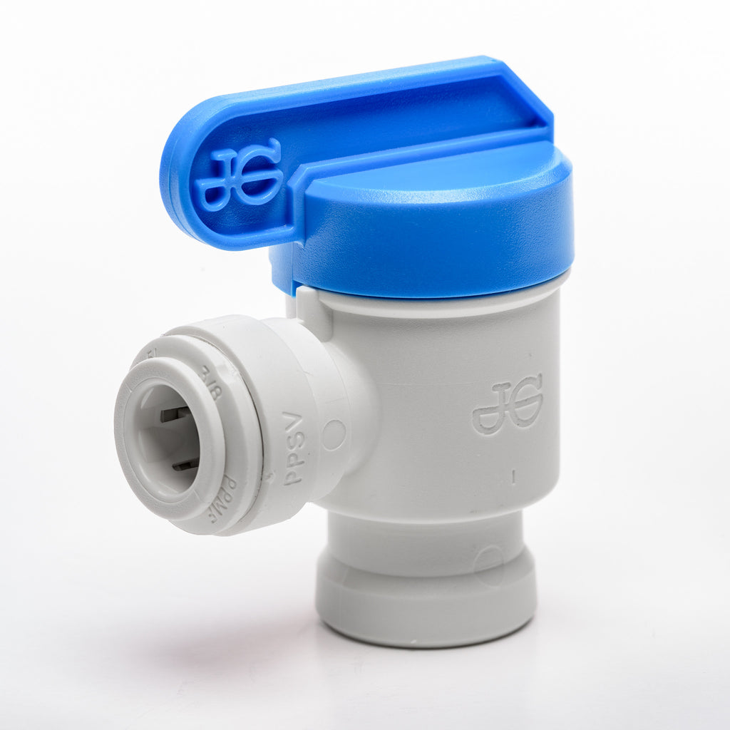 Tank Shut-Off Valve (1/4" FNPT x 3/8" Tubing)