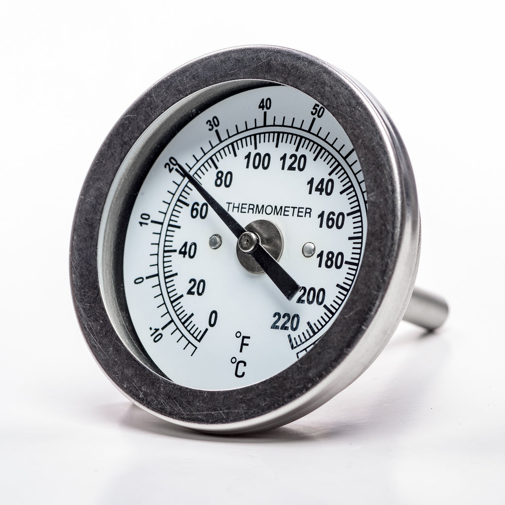 Back-Mount Temperature Gauge (1/4" NPT)